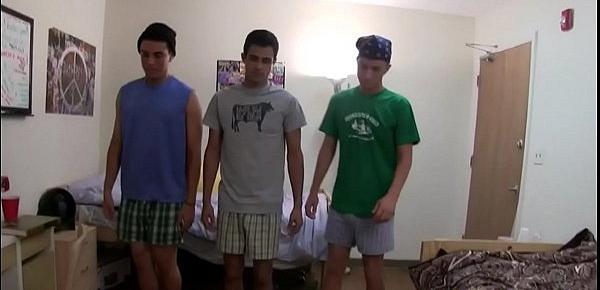  Humiliated hazing teens submitted into gaysex